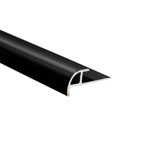 Decortrim – 5mm x 2.4m – Metal External Quadrant Trim – Matt Black