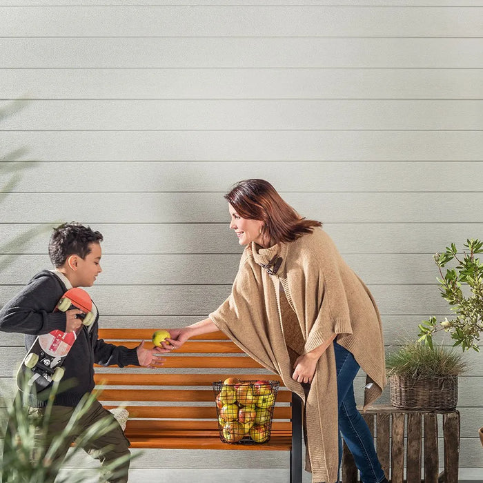 Kerrafront 302 Modern Wood Pearl Grey External Cladding (332mm x 2950mm)