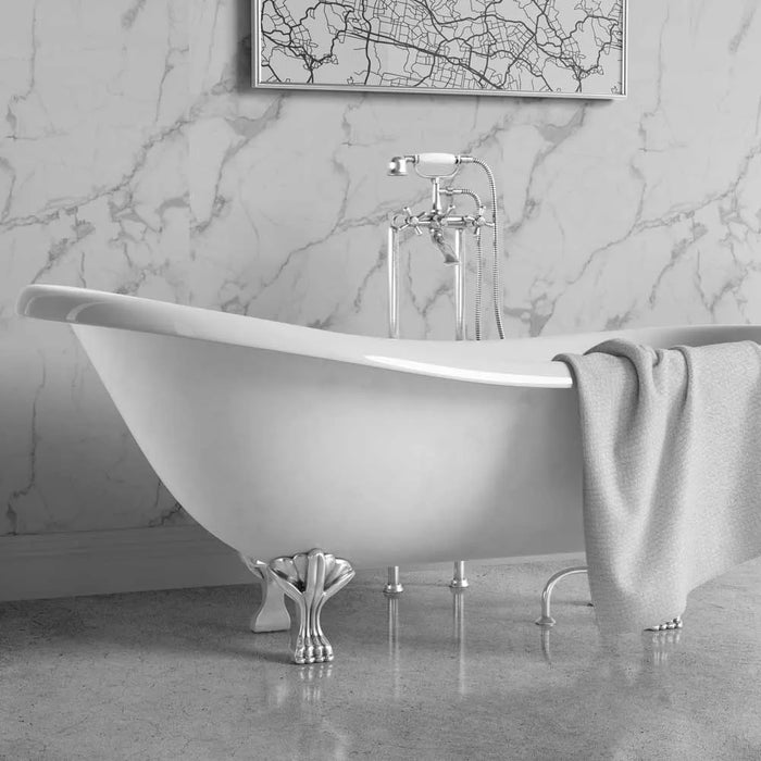 Decorwall Maxi Panel – Gloss Bianco White – 2400mm x 900mm x 10mm