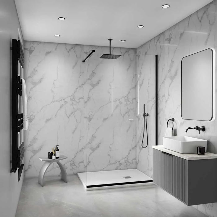 Decorwall Maxi Panel – Gloss Bianco White – 2400mm x 900mm x 10mm