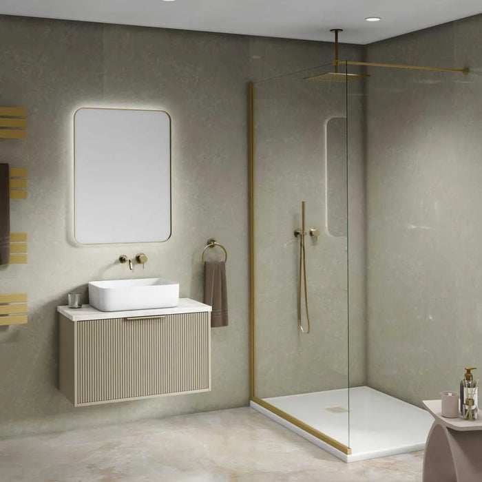 Decorwall Maxi Panel – Matt Truffle Stone – 2400mm x 900mm x 10mm