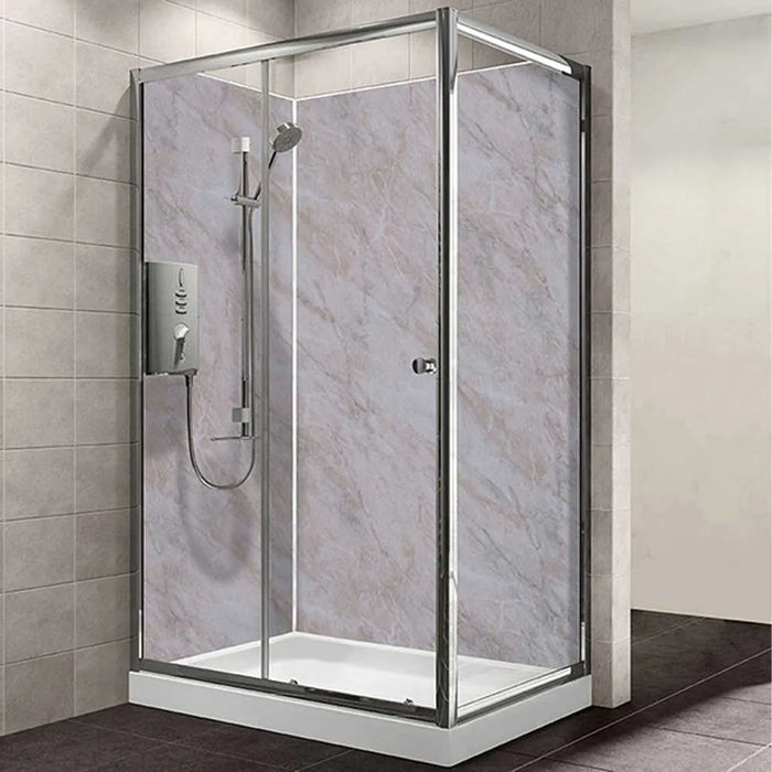 Decorwall Maxi Panel – Gloss Beige Marble – 2400mm x 900mm x 10mm