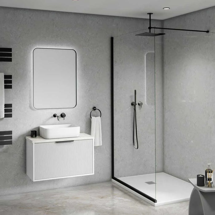 Decorwall Maxi Panel – Matt Misty Stone – 2400mm x 900mm x 10mm