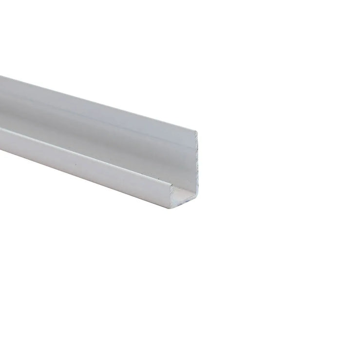 Decortrim – 8.5mm x 2.6m – Metal Starter / End Trim – White