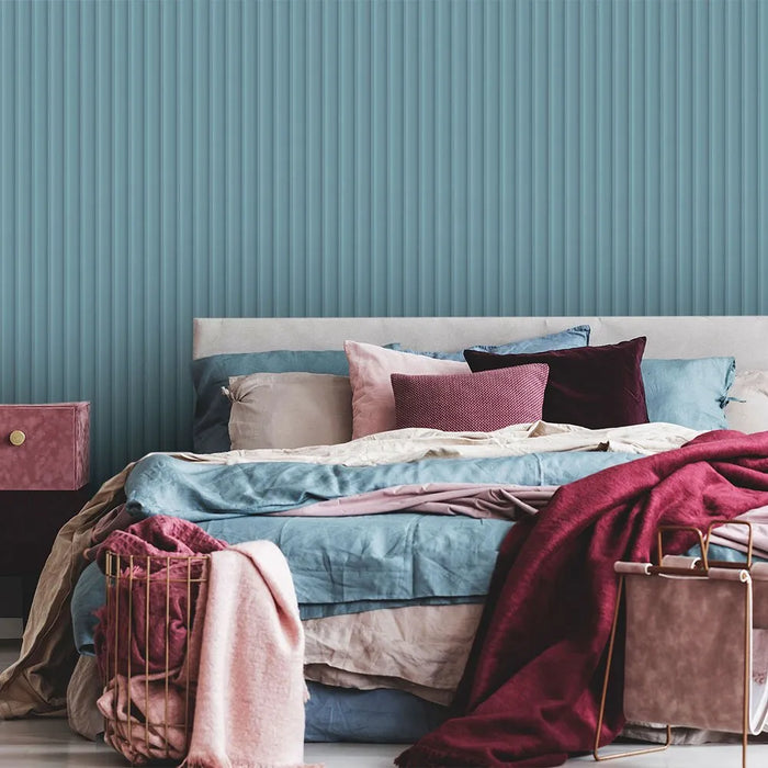 Decorwall Vari-Wave – Blue – 2600mm x 275mm x 15mm