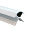 Decortrim – 11.5mm x 2.4m – Metal External Corner Trim – White