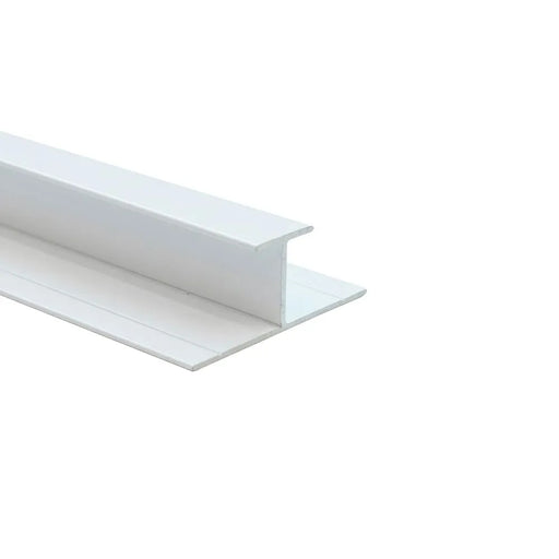 Decortrim – 11.5mm x 2.4m – Metal H Trim – White