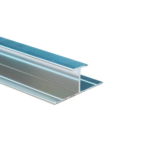 Decortrim – 11.5mm x 2.4m – Metal H Trim – Polished Chrome