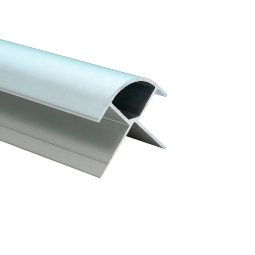 Decortrim – 11.5mm x 2.4m – Metal External Corner Trim – Satin Anodised