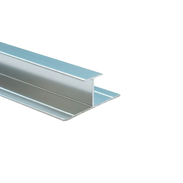 Decortrim – 11.5mm x 2.4m – Metal H Trim – Satin Anodised