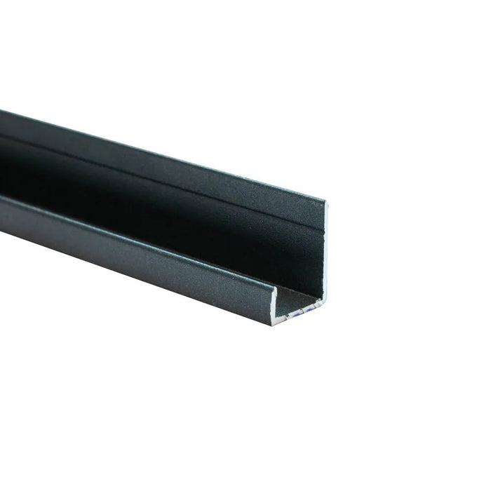 Decortrim – 10.5mm x 2.4m – Metal Starter / End Trim – Anthracite