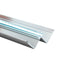 Decortrim – 10.5mm x 2.4m – Metal Internal Corner Trim – Bright Polished
