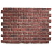 Old British Brick Aged Red Panel Stone