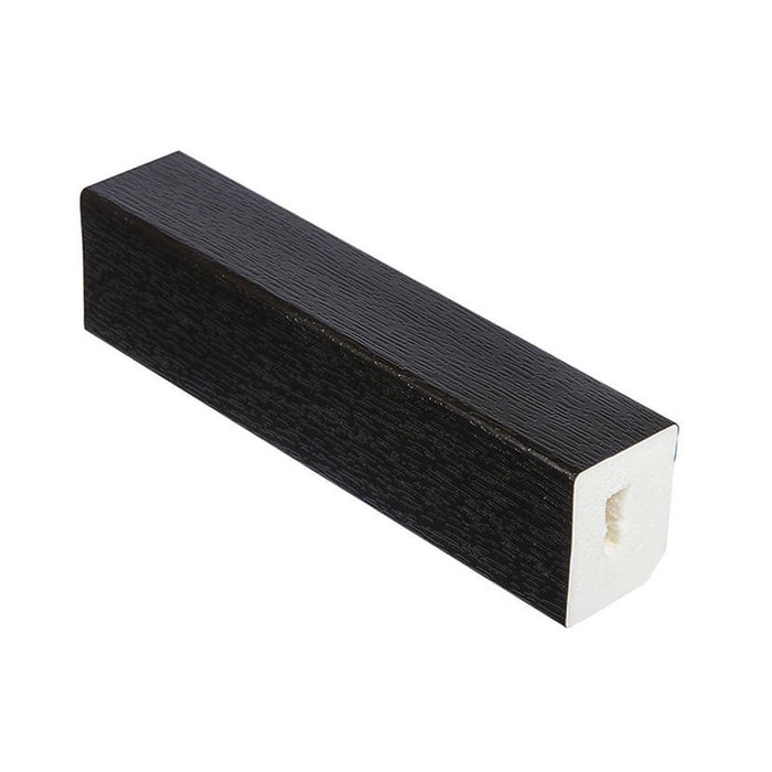 Rectangular Trim Freefoam Black Rectangle Trim 25mm x 20mm — Trade Superstore Online