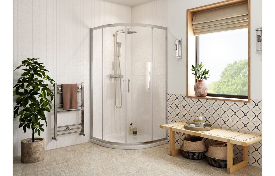 Scena Full Suite with 900mm 2 Door Easy-Fit Quadrant & Tray