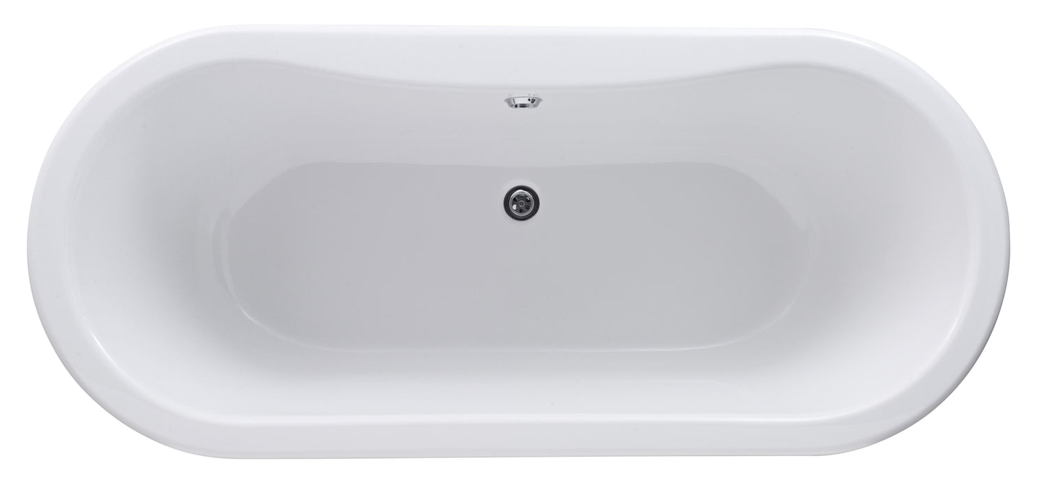 Old London Kingsbury 1500mm Double Ended Freestanding Bath