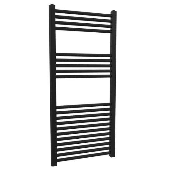 Arley Pro Loco Matt Black 800mm x 400mm Vertical Ladder Rail