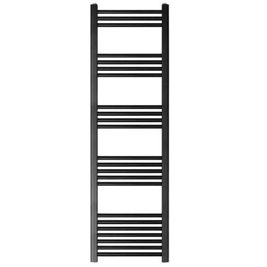 Arley Pro Loco Matt Black 1400mm x 400mm Vertical Ladder Rail