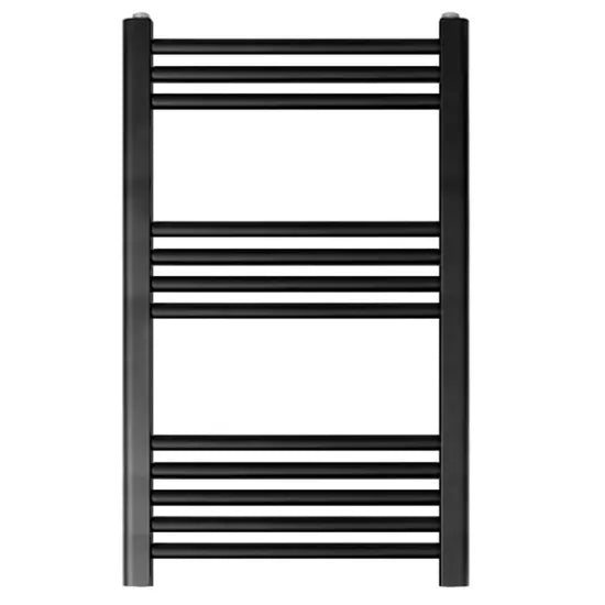 Arley Pro Loco Matt Black 800mm x 500mm Vertical Ladder Rail