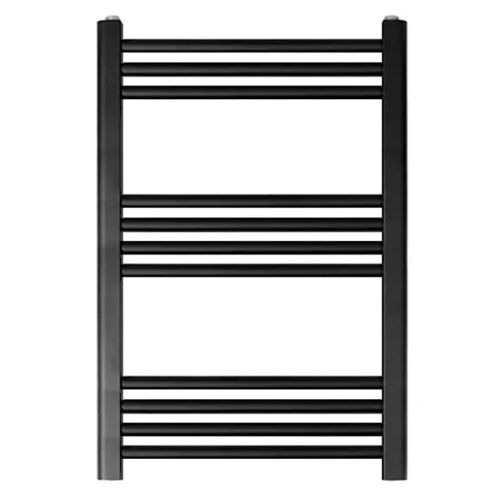 Arley Pro Loco Matt Black 700mm x 600mm Vertical Ladder Rail