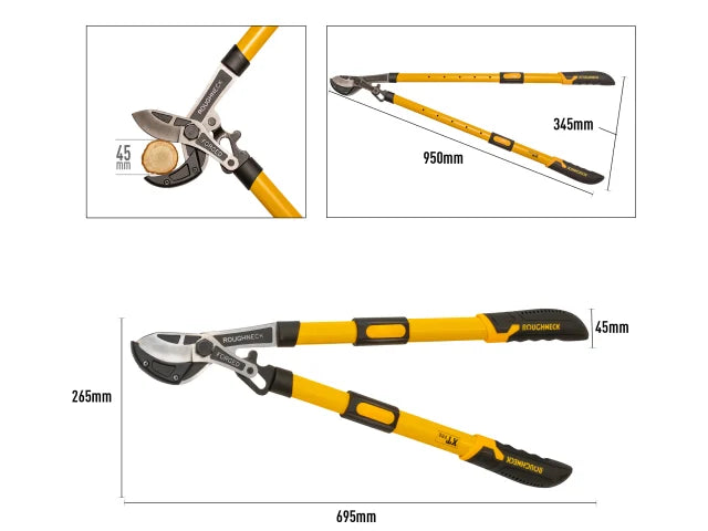 XT Pro Telescopic Anvil Loppers 695-945mm (27.1/2-37.3/4in)