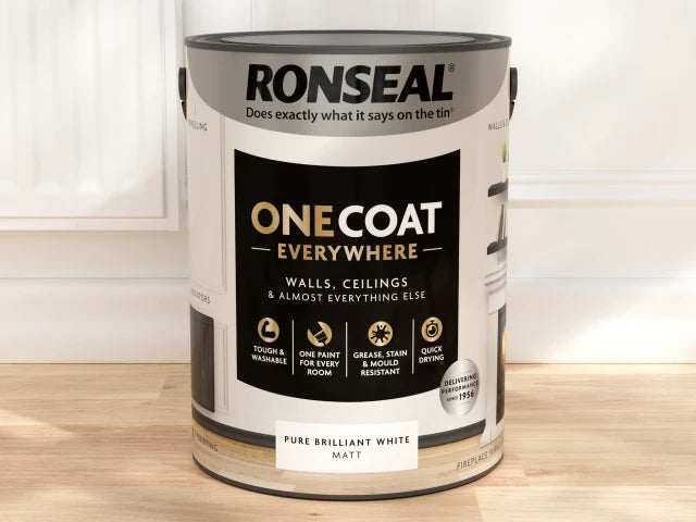 One Coat Everywhere Pure Brilliant White 5L