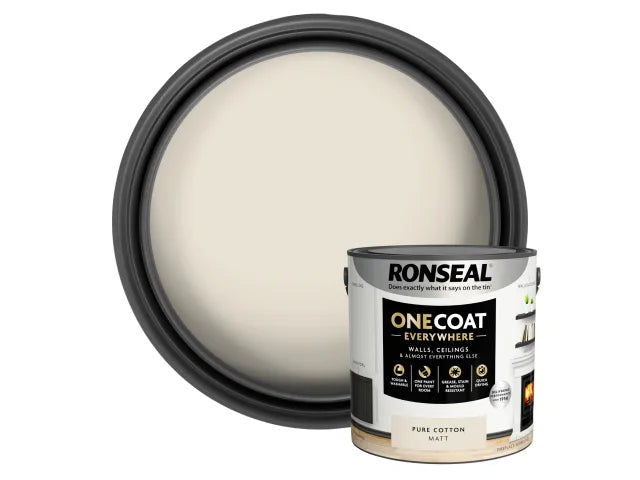 One Coat Everywhere Pure Cotton 2.5L 22304