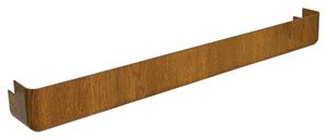 Light Oak External Square Fascia Corner D/Ended 