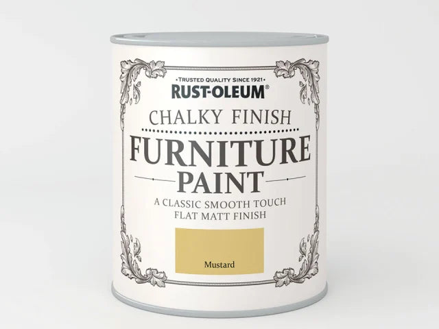 Chalk Furniture Paint Mustard 750ml