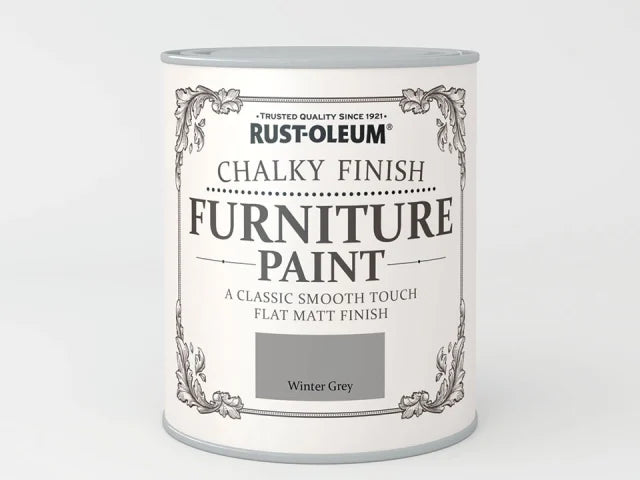 Chalk Furniture Paint Winter Grey 750ml