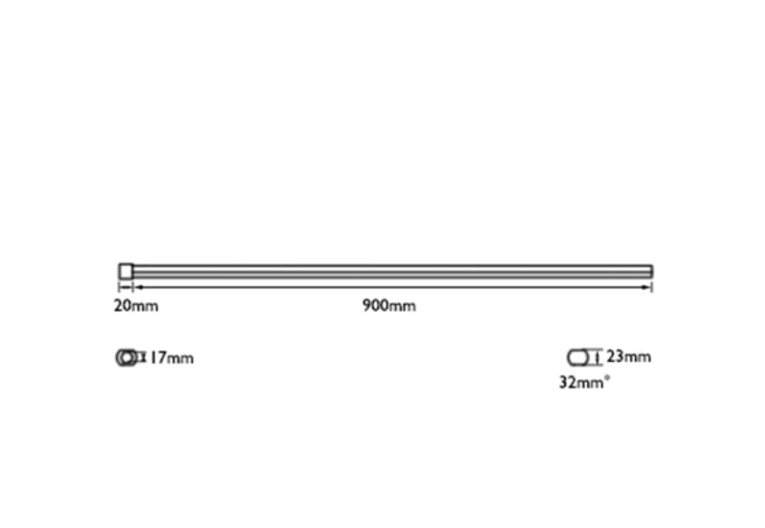 Carron Radiator Assembly Tool - 11/2" Connector 900mm