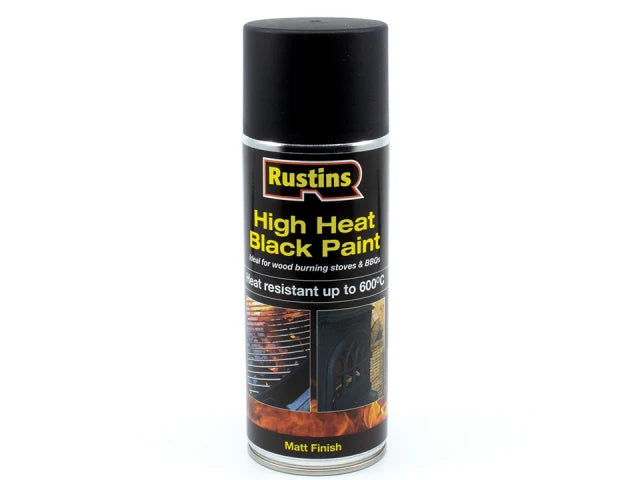 High Heat Aerosol 400ml Black