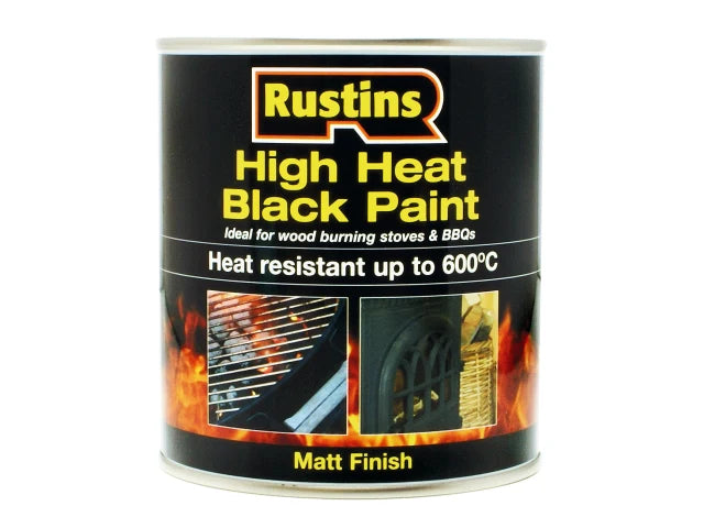High Heat Paint Black 250ml