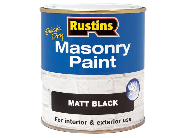 Masonry Paint Black 250ml