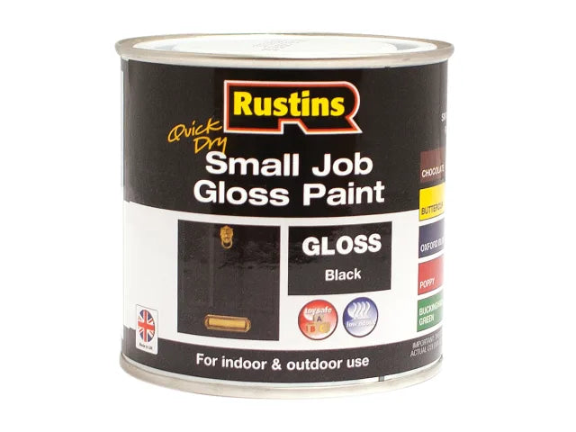 Quick Dry Small Job Gloss Black 250ml