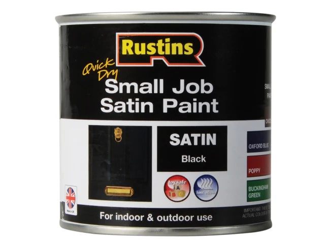 Quick Dry Small Job Satin Black 250ml