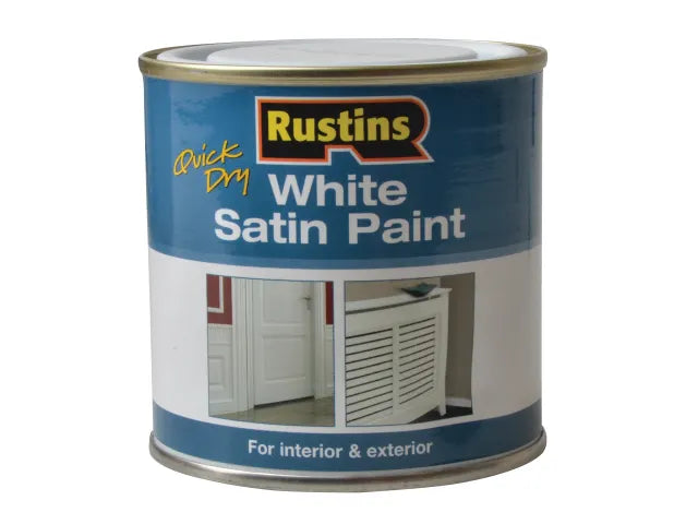 Satin Paint White 250ml WHISW250