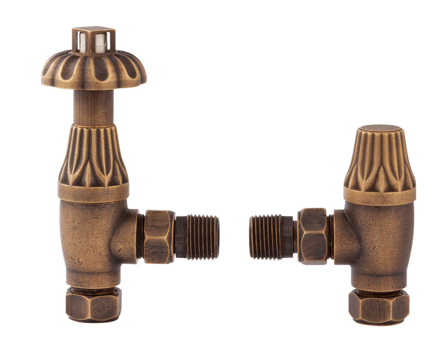 Antique  Thermostatic Radiator Valve Pack