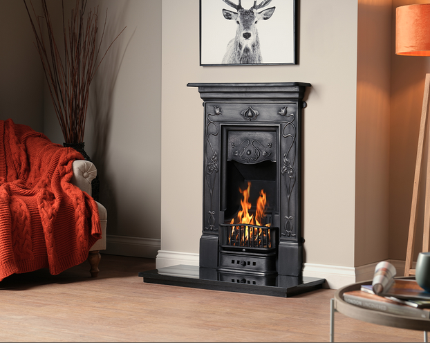 Carron Crocus Cast Iron Combination Fireplace