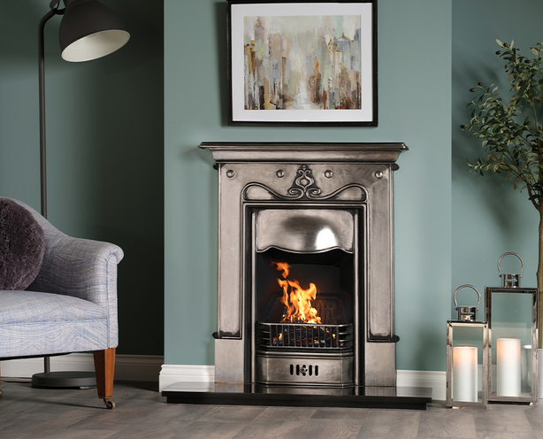 Carron Tulip Cast Iron Combination Fireplace