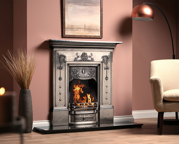 Carron Bella Cast Iron Combination Fireplace