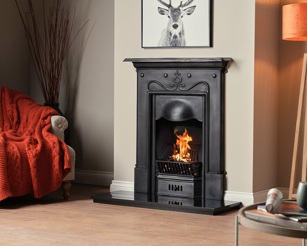 Carron Tulip Cast Iron Combination Fireplace