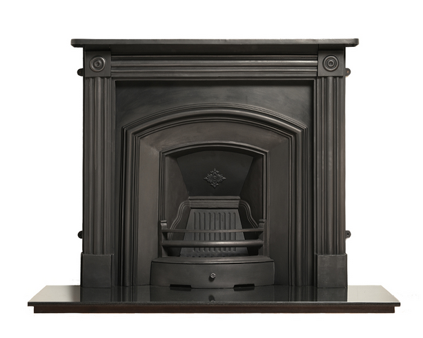 Carron London Plate Cast Iron Fireplace Insert