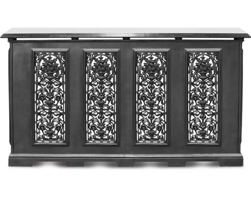 Carron 4 Panel Cast Iron Radiator Cover- Granite Top