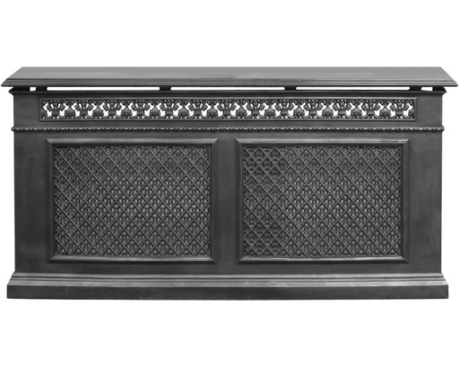 Carron 2 Panel Cast Iron Radiator Cover- Granite Top