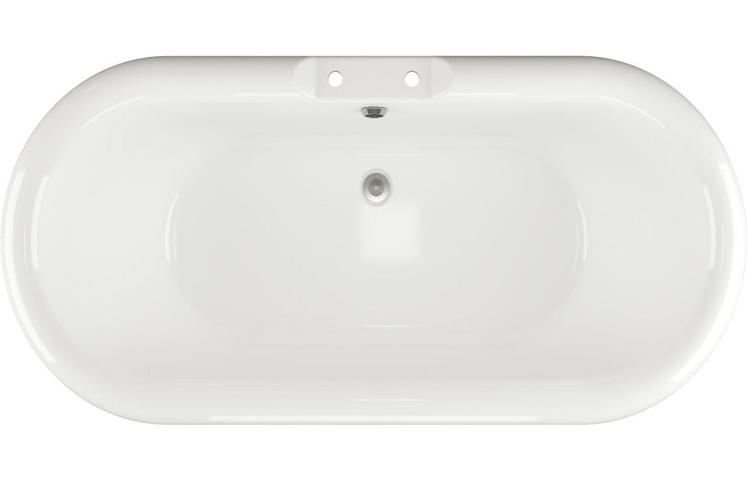 Redmond Freestanding 1690x740x620mm 2TH Bath w/Feet