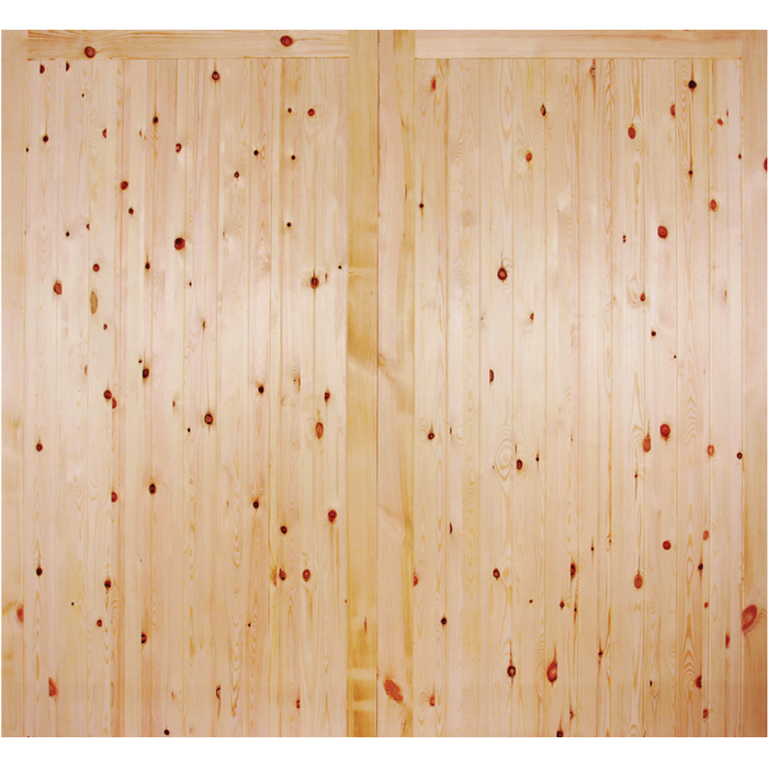 REDWOOD FL&B GARAGE DOOR PAIR