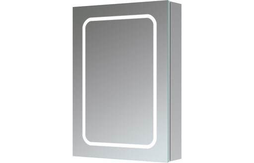 Rina 500mm 1 Door Front-Lit LED Mirror Cabinet
