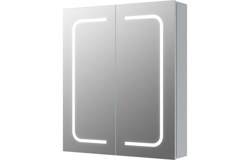 Rina 600mm 2 Door Front-Lit LED Mirror Cabinet