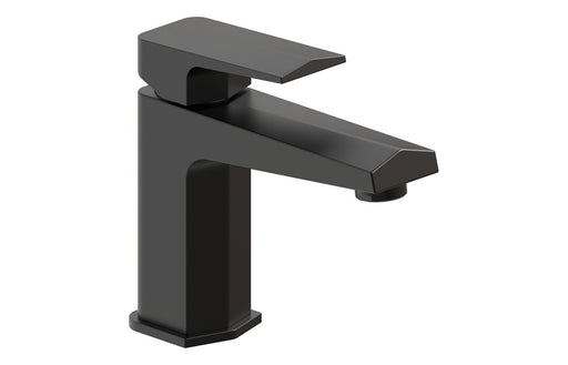 Rivora Basin Mixer & Waste - Matt Black